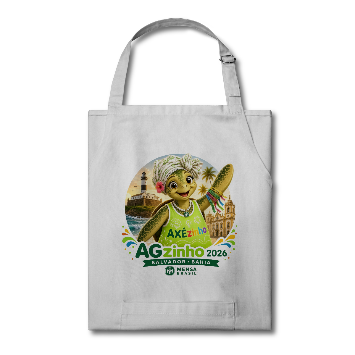 Ecobag Grande - Edição Especial AGzinho Bahia/2026 - Logo Axézinho