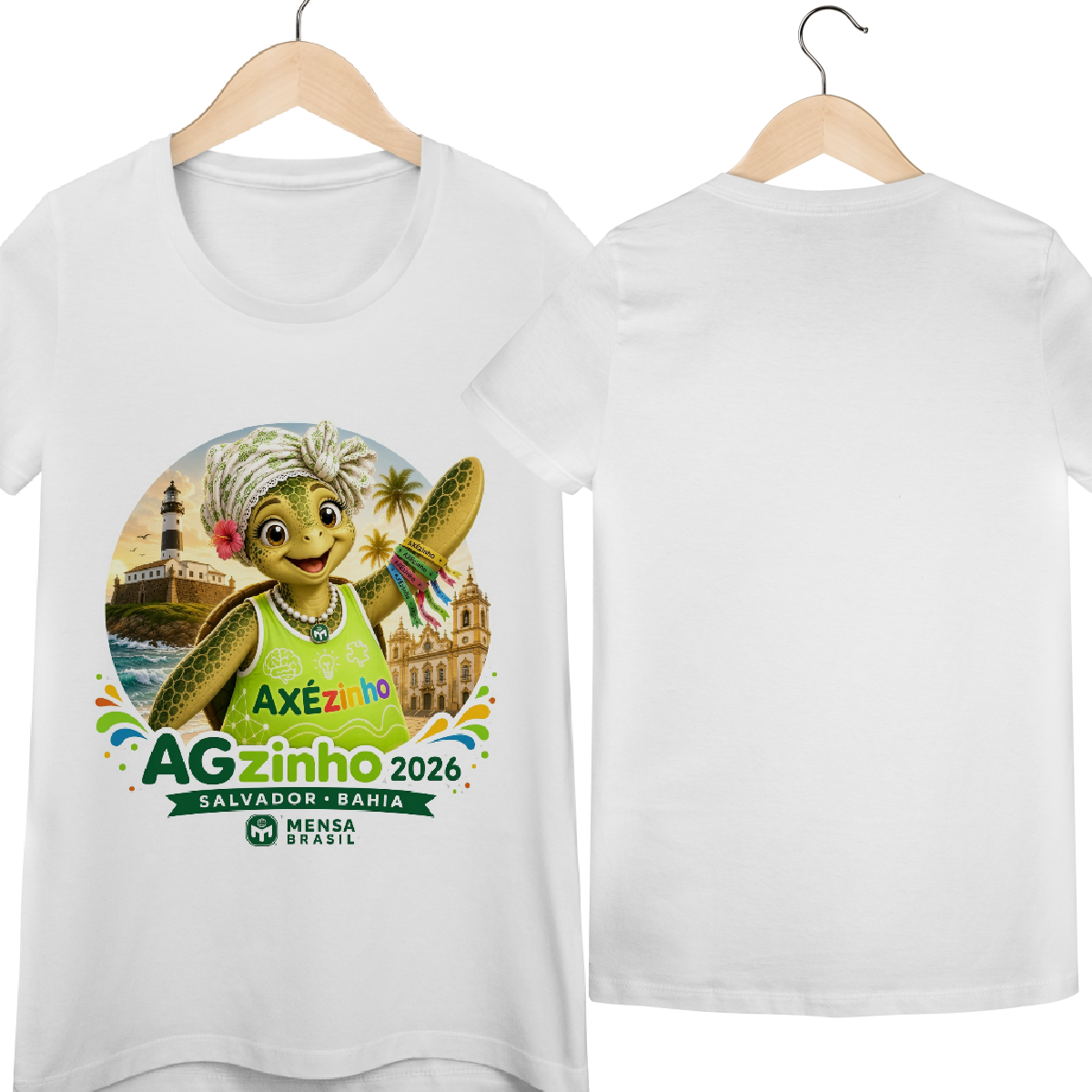 Baby Long Quality -  Edição Especial AGzinho Bahia/2026 - Logo Axézinho