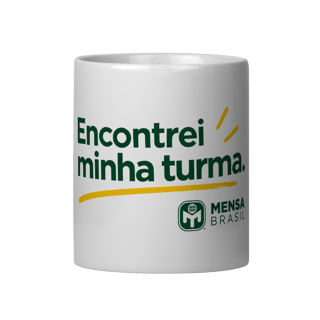 Nome do produto Caneca - Encontrei minha turma