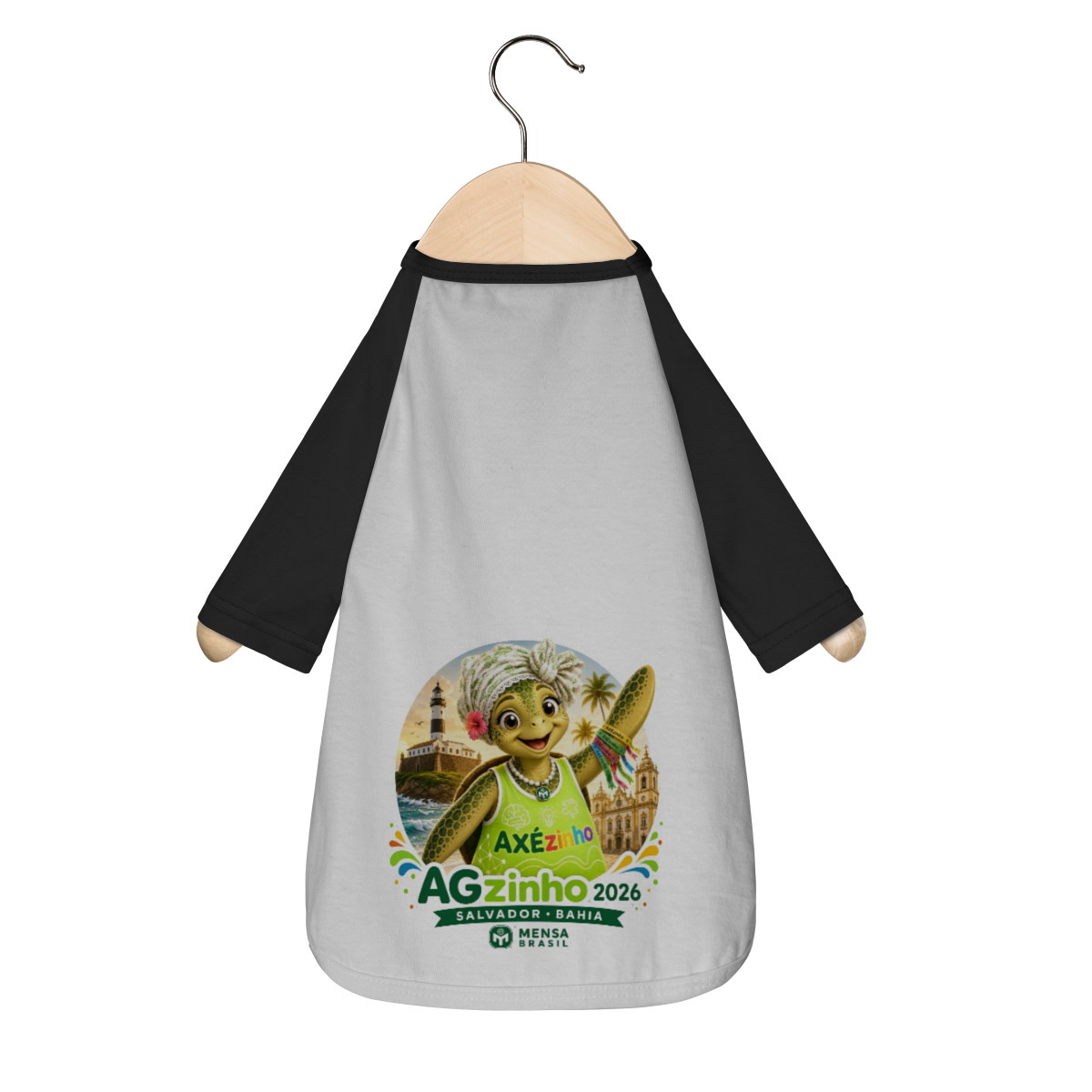 Camisa Pet Dog - Edição Especial AGzinho Bahia/2026 - Logo Axézinho