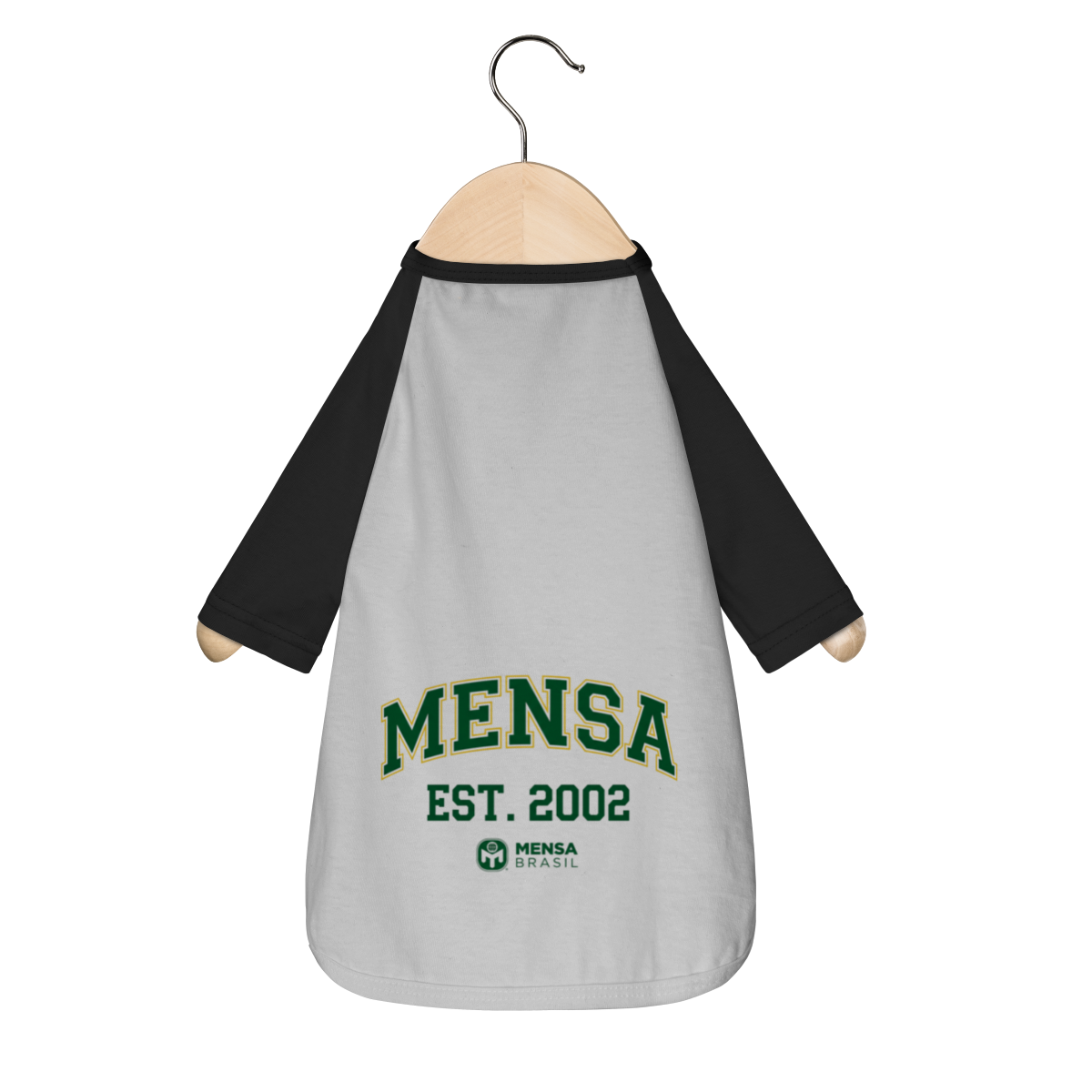 Nome do produto: Camisa Pet - Mensa 2002