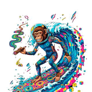 Nome do produto Caneca Macaco Surfer