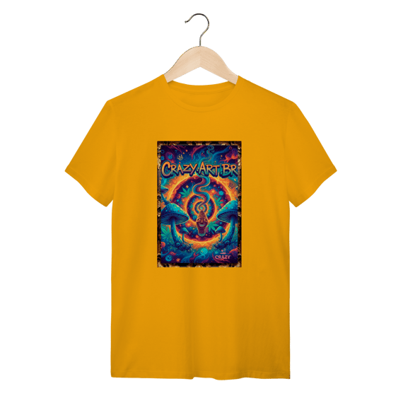 Camiseta Crazy Psicodélica