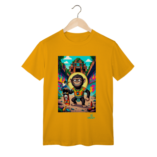 Nome do produto Camiseta Macaco Skatista