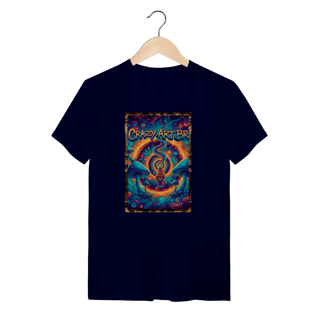 Nome do produto Camiseta Crazy Psicodélica