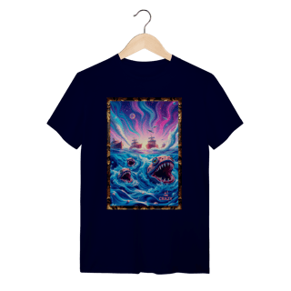 Nome do produto Camiseta Monstro Rosa Chapado