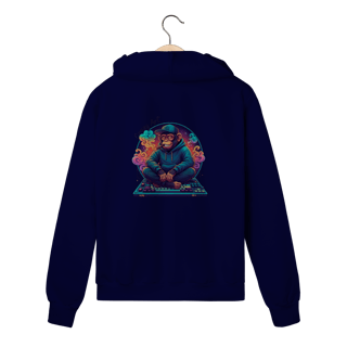 Nome do produto Moletom macaco fumando um baseado