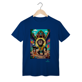 Nome do produto Camiseta Macaco Skatista