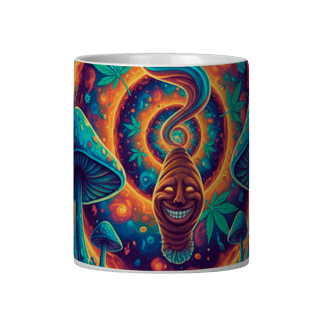 Caneca Crazy Psicodélica