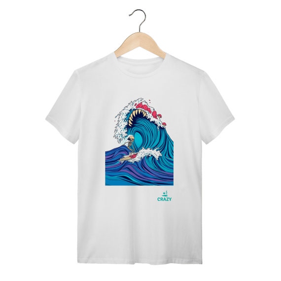 Camiseta Surf Caveira