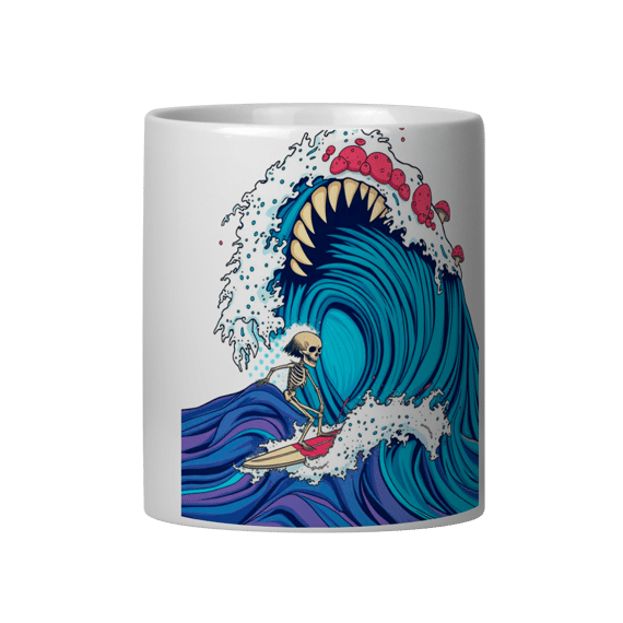 Caneca Surf Caveira