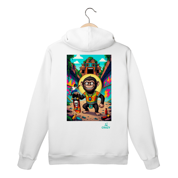 Moletom Macaco Skatista