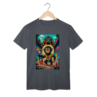 Nome do produto Camiseta Macaco Skatista