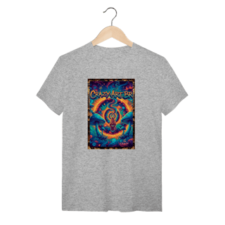 Nome do produto Camiseta Crazy Psicodélica