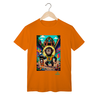 Nome do produto Camiseta Macaco Skatista