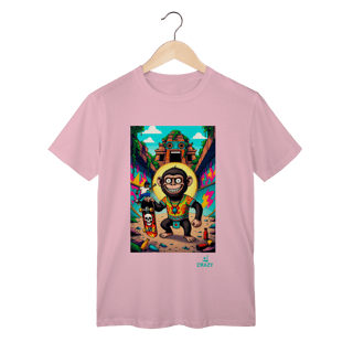Camiseta Macaco Skatista