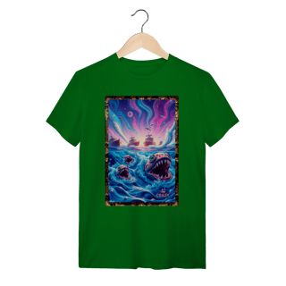 Nome do produto Camiseta Monstro Rosa Chapado