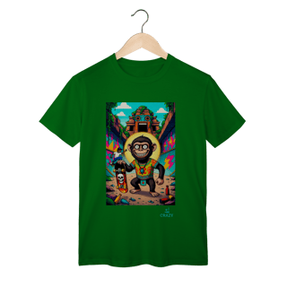 Nome do produto Camiseta Macaco Skatista