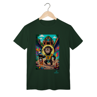 Nome do produto Camiseta Macaco Skatista