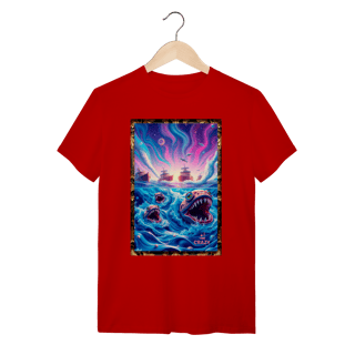 Nome do produto Camiseta Monstro Rosa Chapado