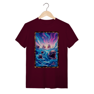 Nome do produto Camiseta Monstro Rosa Chapado