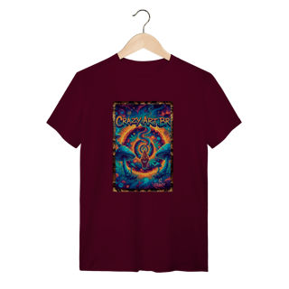 Nome do produto Camiseta Crazy Psicodélica