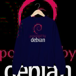 Nome do produtoPOWERED BY DEBIAN 3 - MOLETOM FECHADO