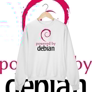 Nome do produtoPOWERED BY DEBIAN 4 - MOLETOM FECHADO