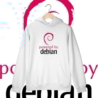 Nome do produtoPOWERED BY DEBIAN 4 - MOLETOM CANGURU