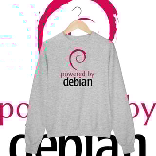 Nome do produtoPOWERED BY DEBIAN 4 - MOLETOM FECHADO