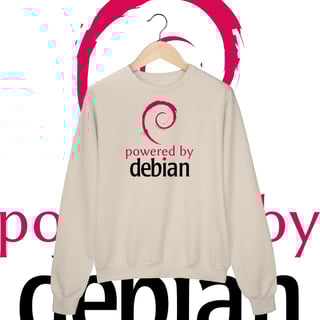 Nome do produtoPOWERED BY DEBIAN 4 - MOLETOM FECHADO