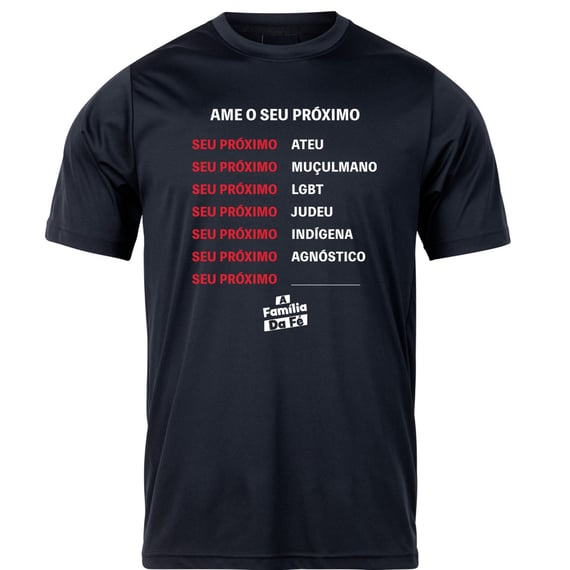 Camisa PRIME - FILME A FAMÍLIA DA FÉ 