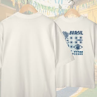 Nome do produto Camiseta Oversized - Brasil