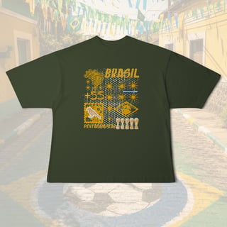 Nome do produto Camiseta Oversized - Brasil