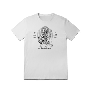 Nome do produto Camiseta de Yoga – Durga Shakti Tradicional