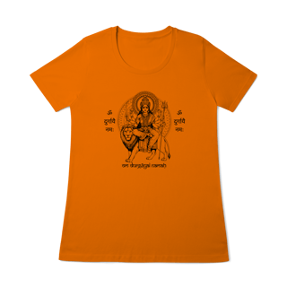 Nome do produto Camiseta de Yoga – Durga Shakti Baby Long
