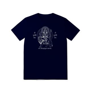 Nome do produto Camiseta de Yoga – Durga Shakti Tradicional