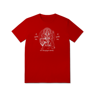 Nome do produto Camiseta de Yoga – Durga Shakti Tradicional