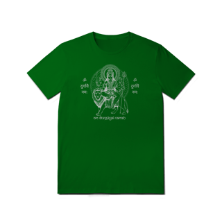 Nome do produto Camiseta de Yoga – Durga Shakti Tradicional