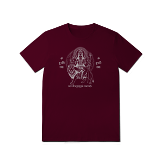 Nome do produto Camiseta de Yoga – Durga Shakti Tradicional