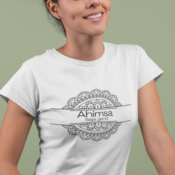 Camiseta Babylong Pima Ahimsa – Seja Gentil