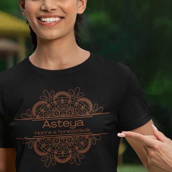 Camiseta Yoga Tradicional Asteya – Viva com Integridade