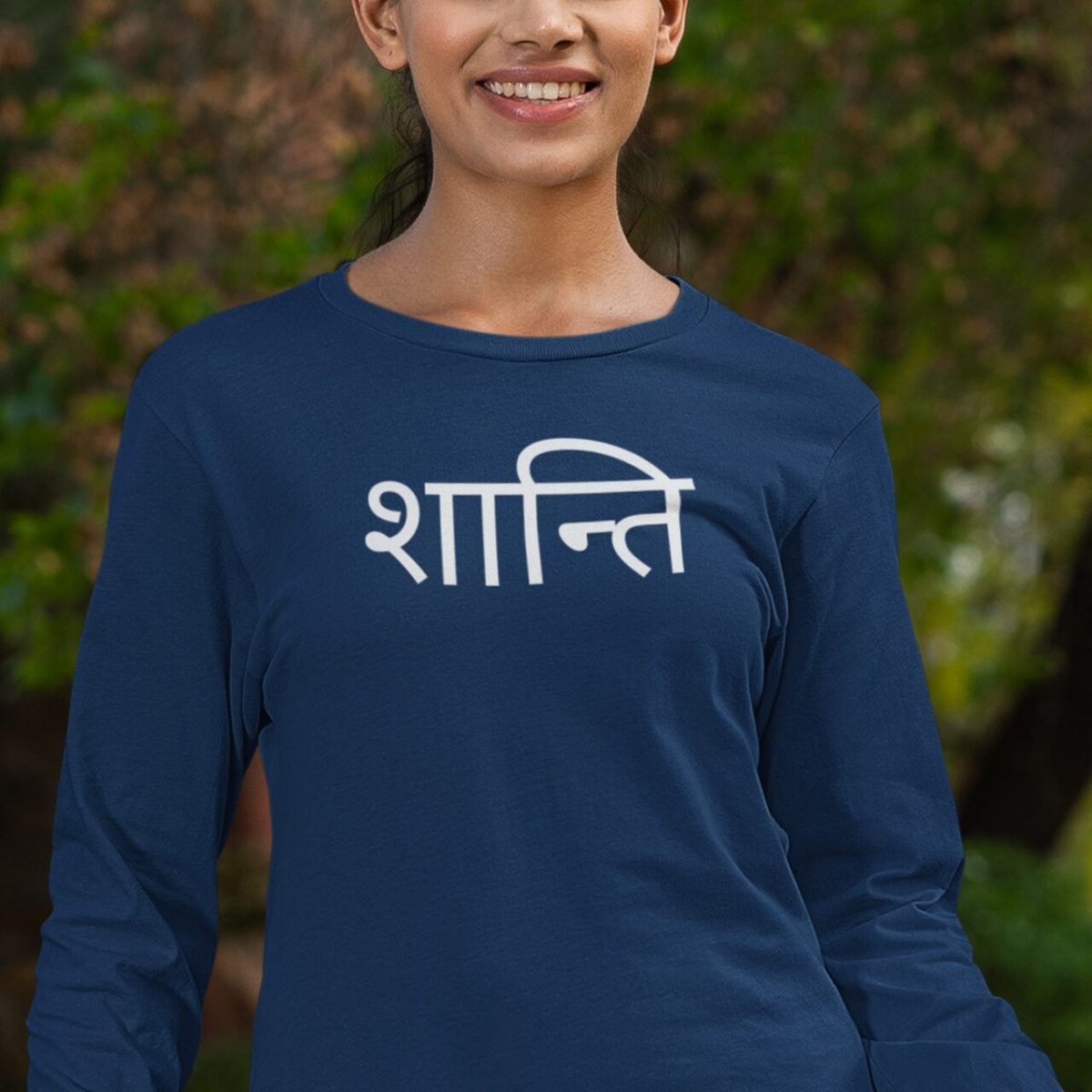 Nome do produto: Camisa Yoga Manga Longa Shanti – Sport Dry Fit UV