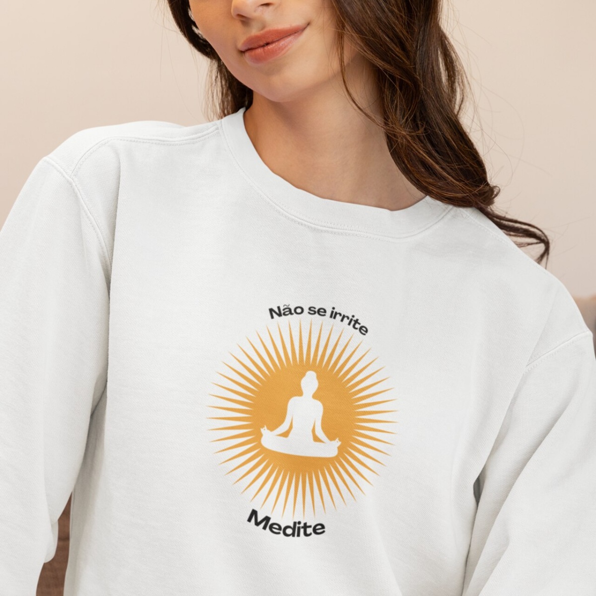Moletom de Yoga Meditação Solar Fechado