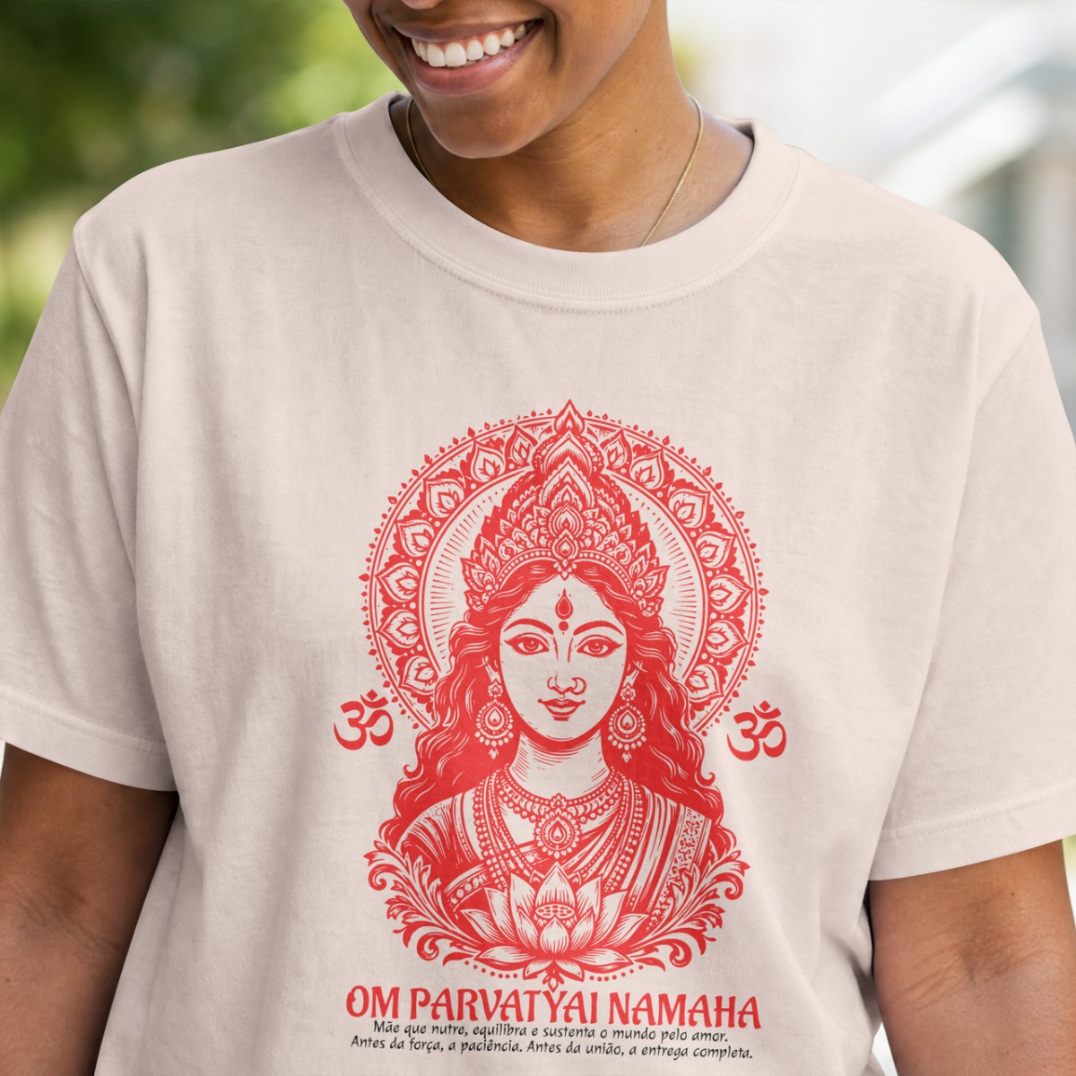 Camiseta de Yoga Prime Deusa Parvati