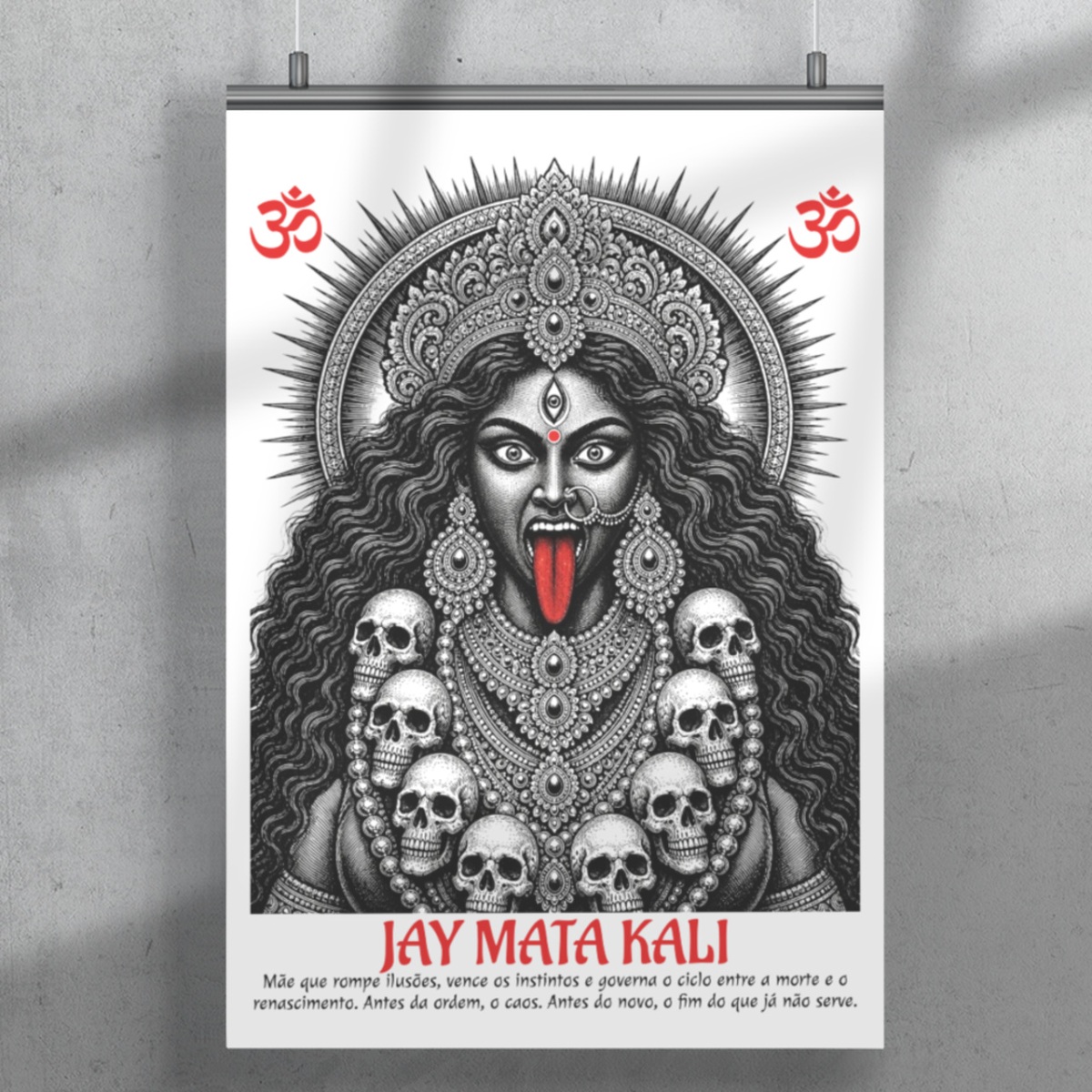 Pôster de Yoga Deusa Kali