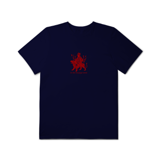Nome do produto Camiseta de Yoga – Durga Navaratri Shakti Plus Size