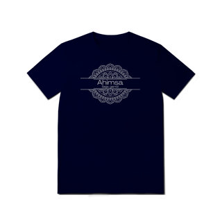 Nome do produto Camiseta de Yoga Tradicional Ahimsa – Seja Gentil