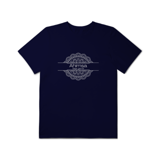Nome do produto Camiseta Yoga Plus Size Ahimsa – Seja Gentil