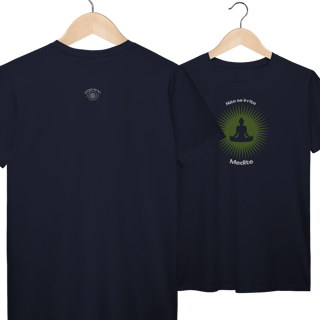 Nome do produto Camiseta de Yoga Meditação Solar